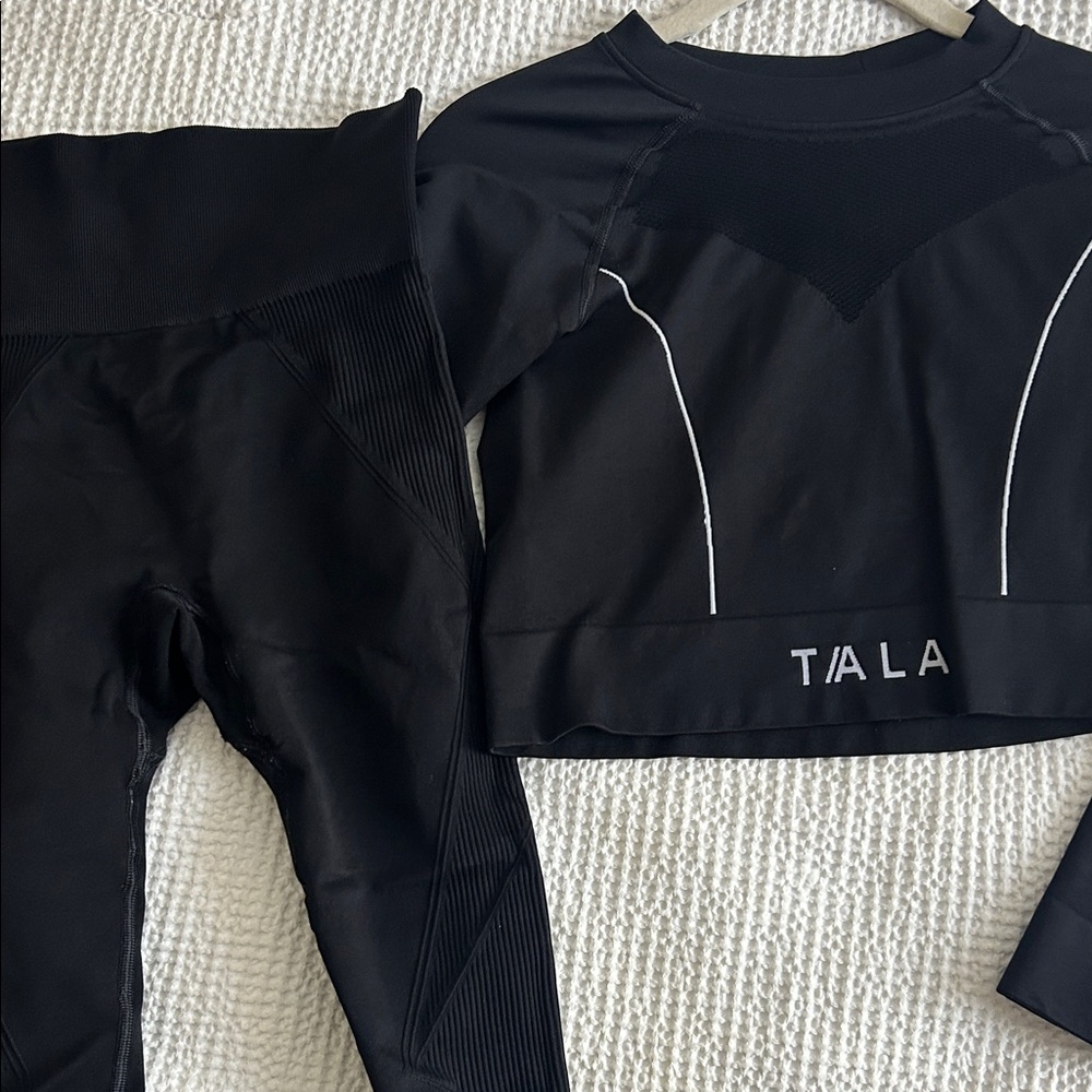 TALA Women's Black Activewear Set
